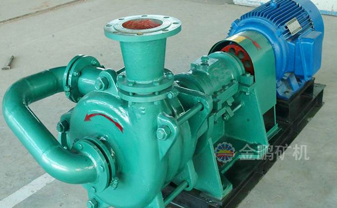 Feeding pump of filter press