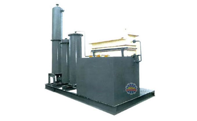 Frame purification tank