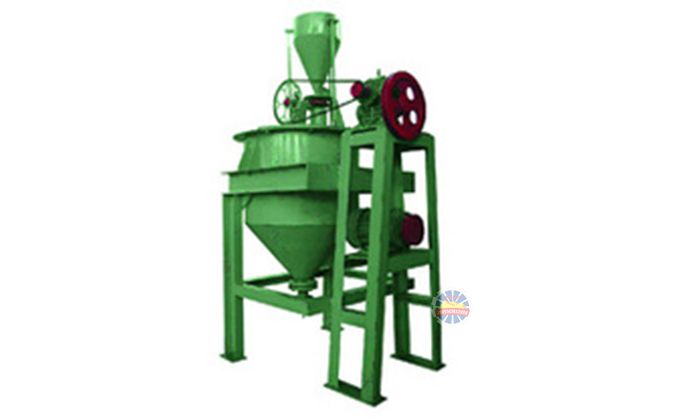 Disc type zinc powder feeder